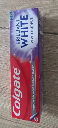 COLGATE - Dentifrice brillant white vivid purple