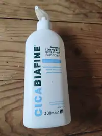 CICABIAFINE - Baume corporel hydratant quotidien