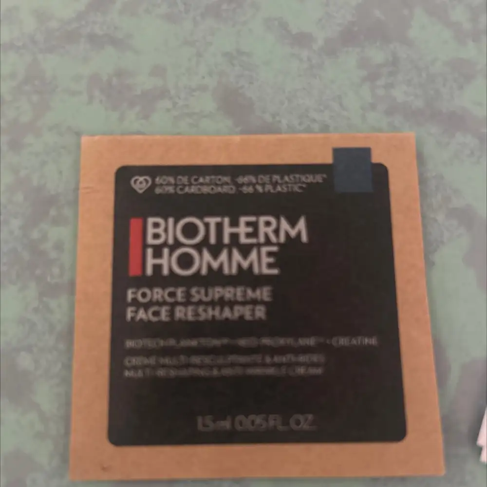 BIOTHERM HOMME - Force suprême face reshaper