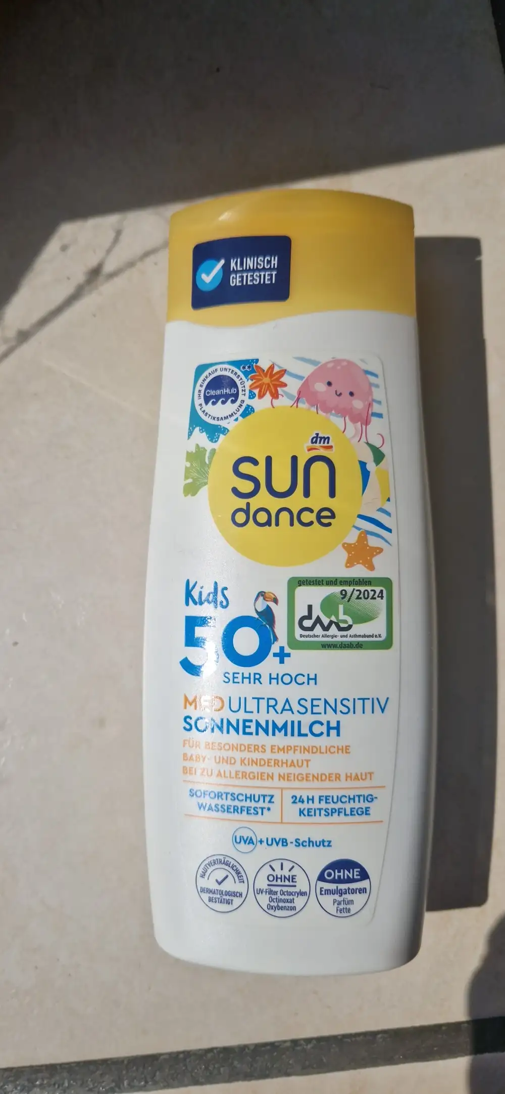 SUNDANCE - Kids - Med ultra sensitiv sonnenmilch 50+
