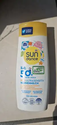 SUNDANCE - Kids - Med ultra sensitiv sonnenmilch 50+