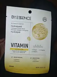 BY.ESSENCE - Vitamin - Masque visage collagène hydrolysé