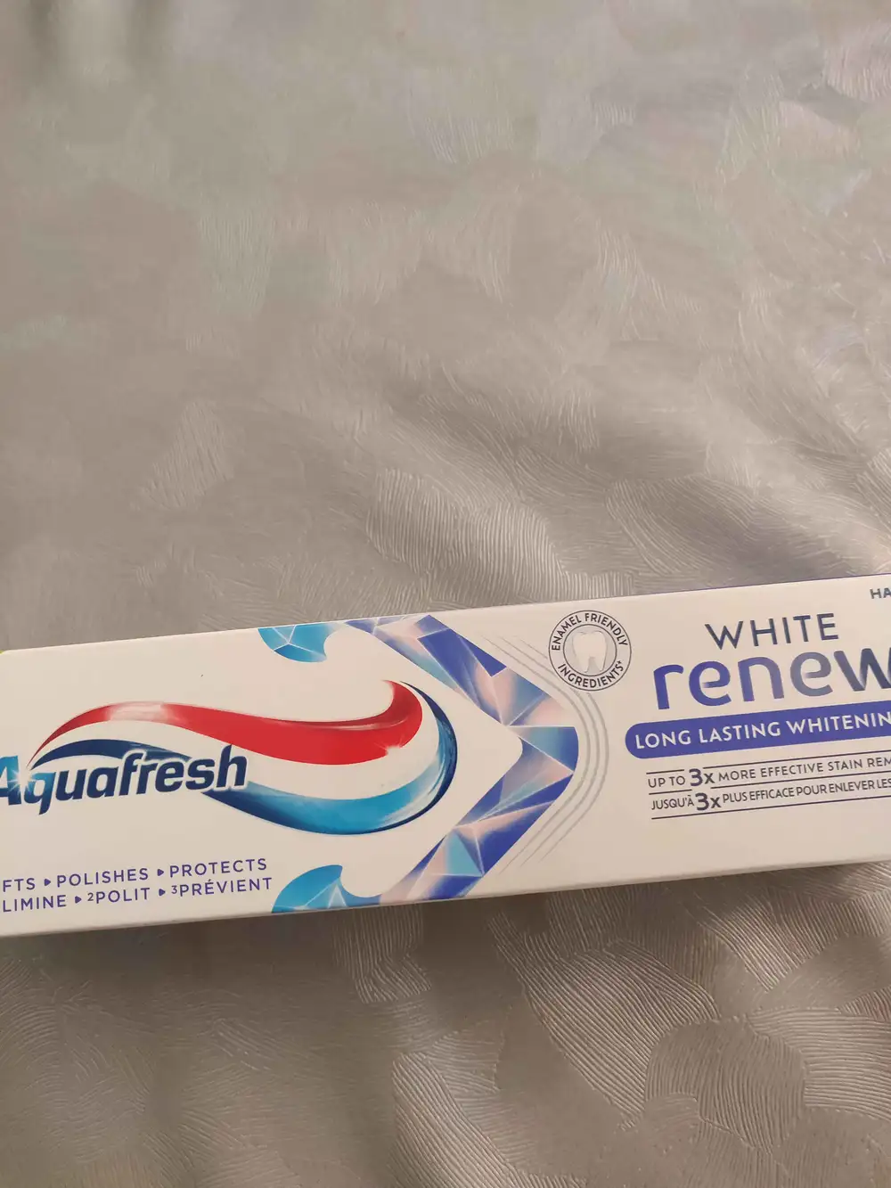 AQUAFRESH - Dentifrice white renew