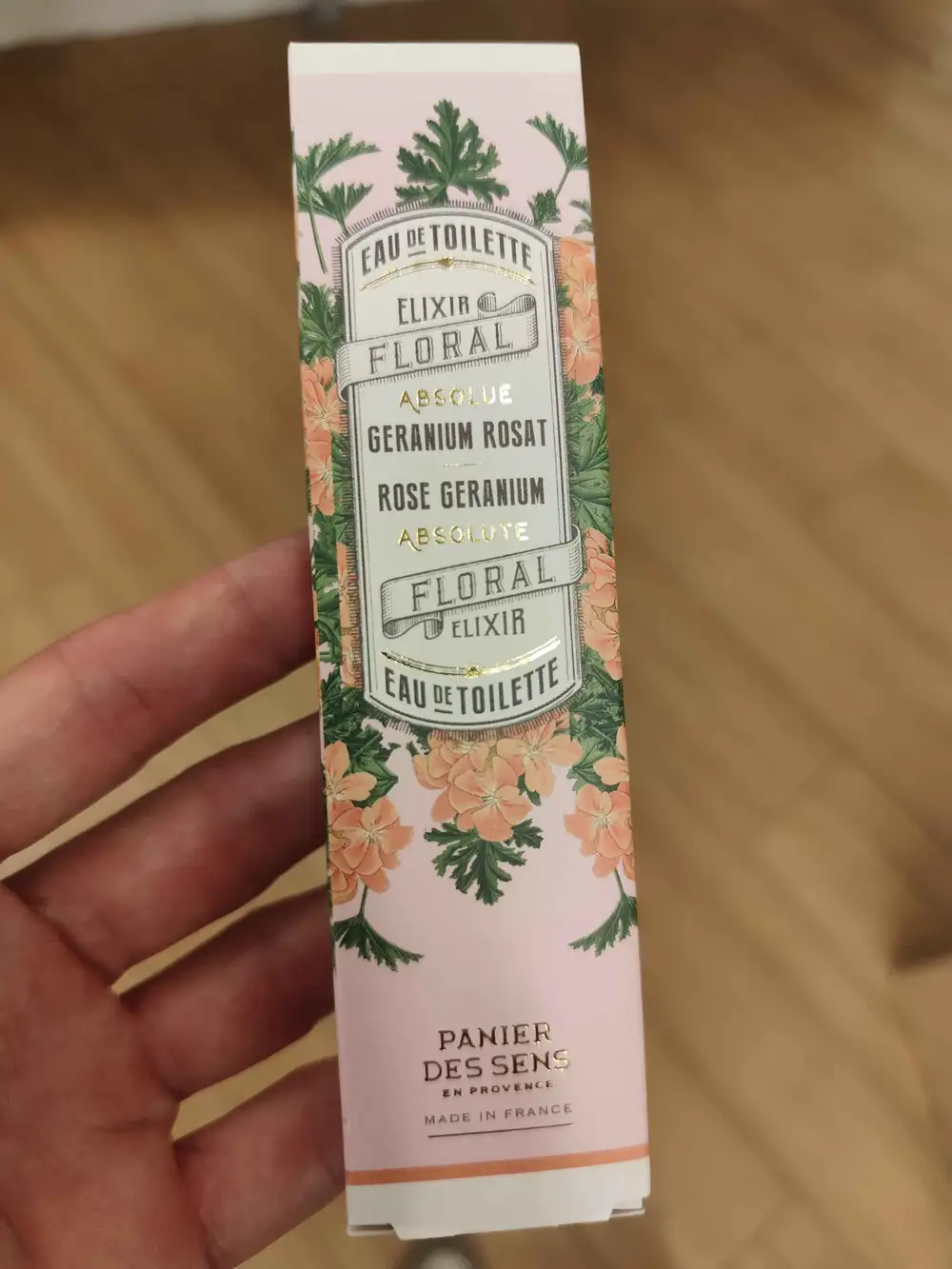 PANIER DES SENS - Rose geranium absolute - Eau de toilette 