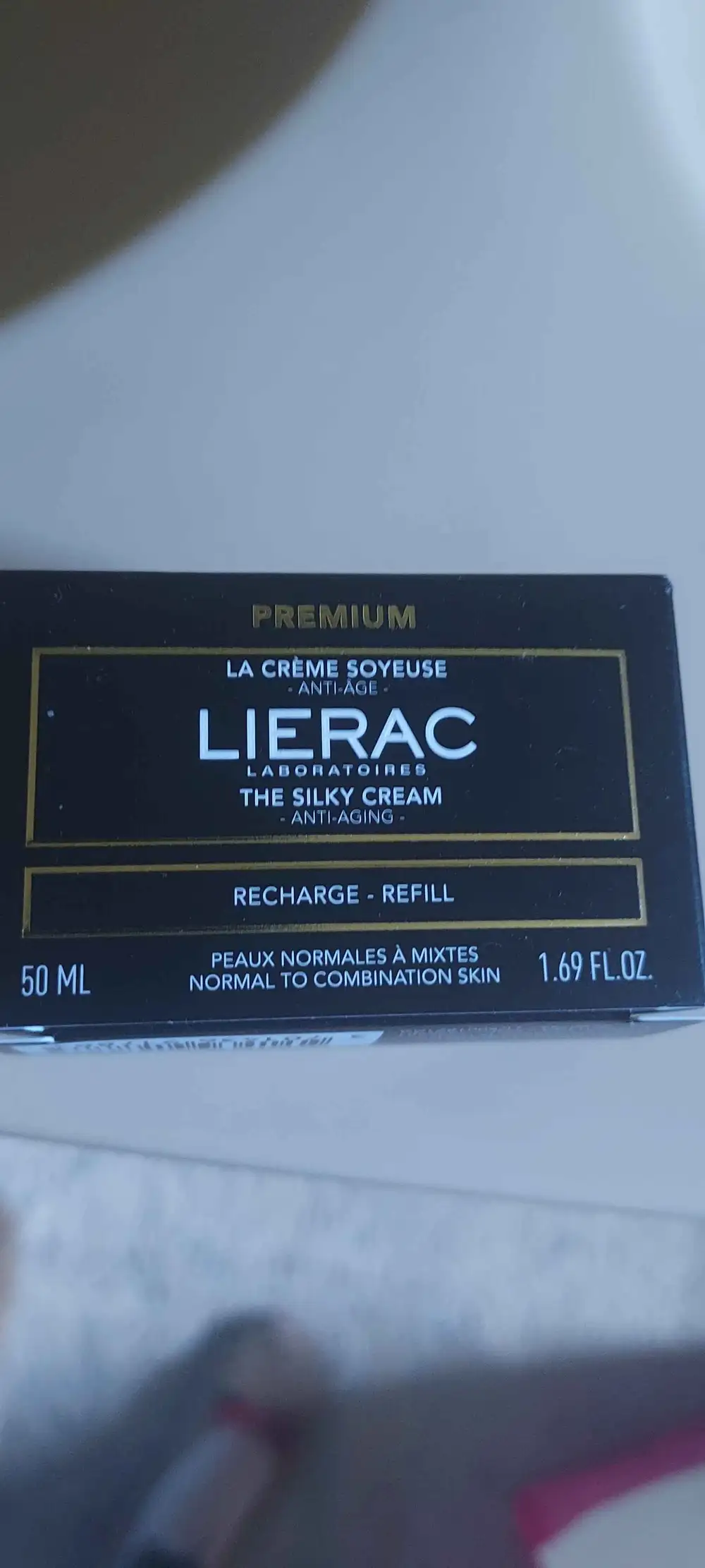 LIÉRAC - La crème soyeuse anti-âge