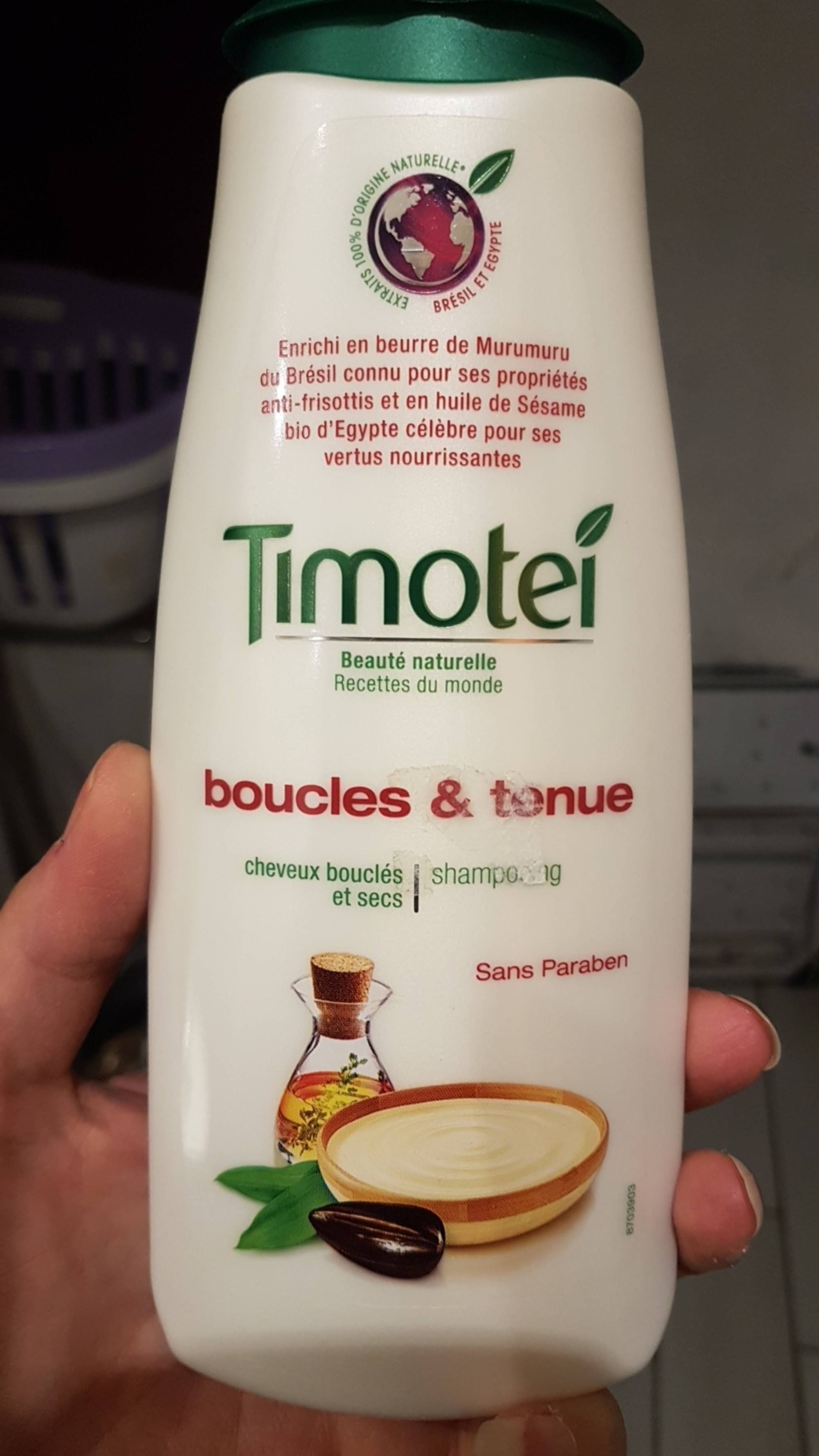 TIMOTEI - Boucles & tenue - Shampooing cheveux bouclés et secs
