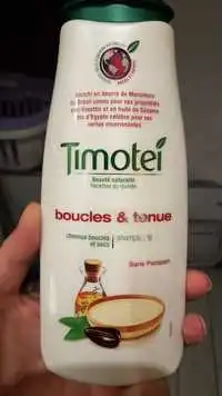 TIMOTEI - Boucles & tenue - Shampooing cheveux bouclés et secs