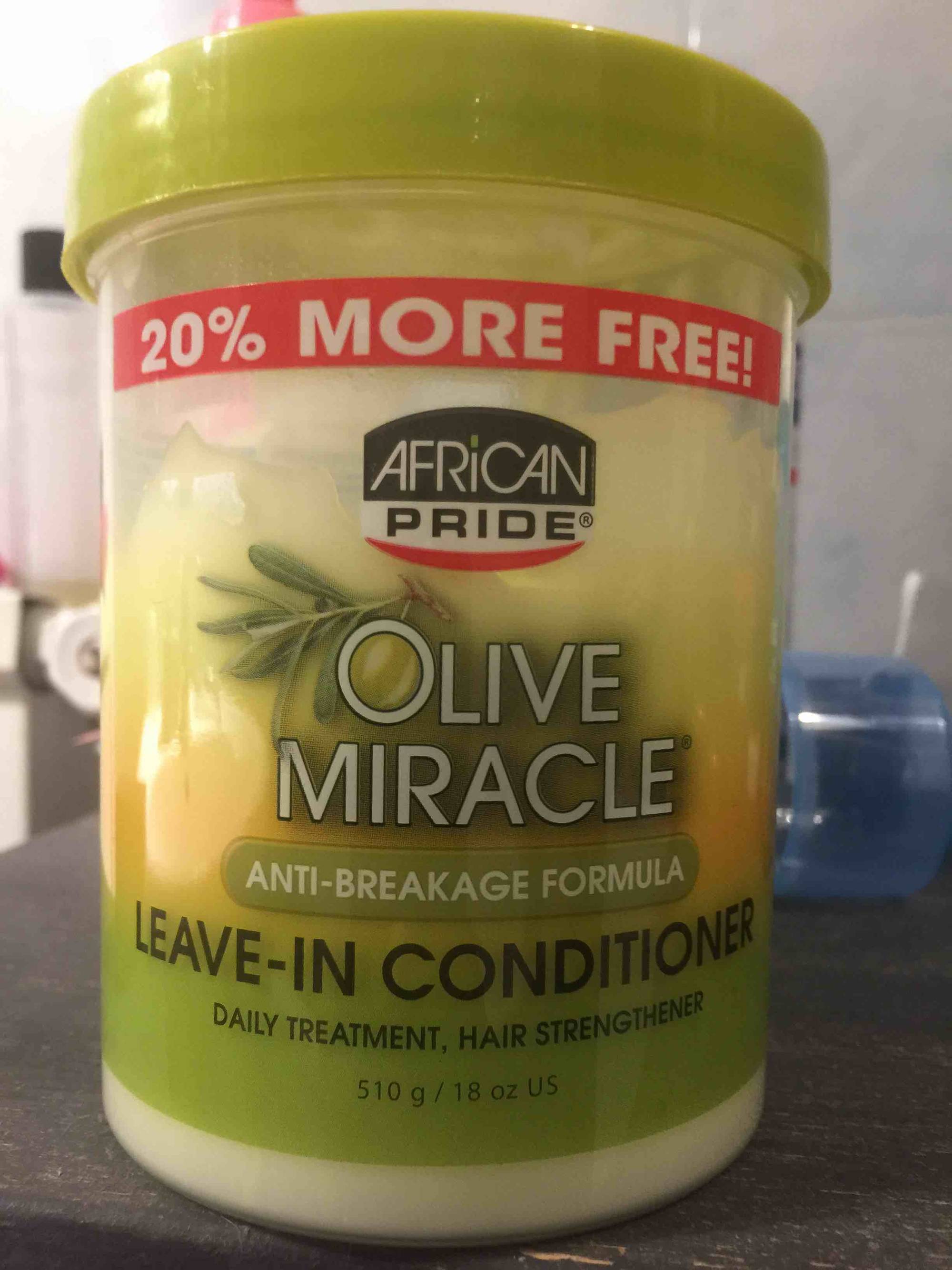 AFRICAN PRIDE - Olive miracle anti-breakage formula - Leave-in conditioner