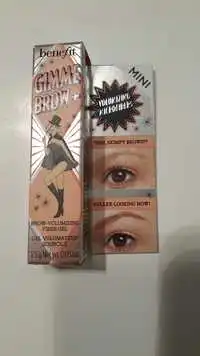 BENEFIT - Gimme brow+ - Gel volumateur sourcils