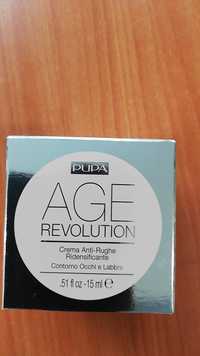 PUPA - Age revolution - Crema anti-rughe ridensificante
