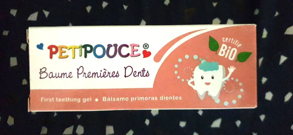 PETIPOUCE - Baume premières dents