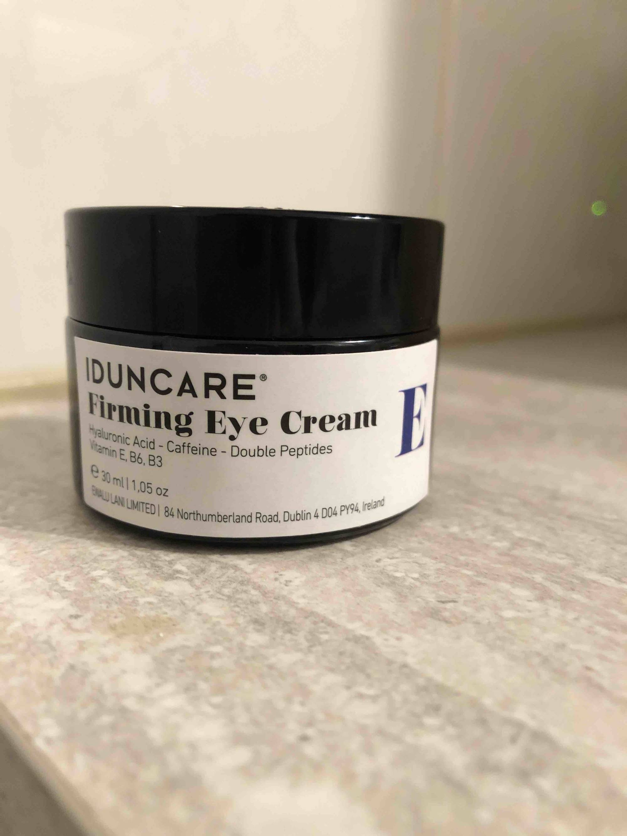 IDUNCARE - Firming eye cream