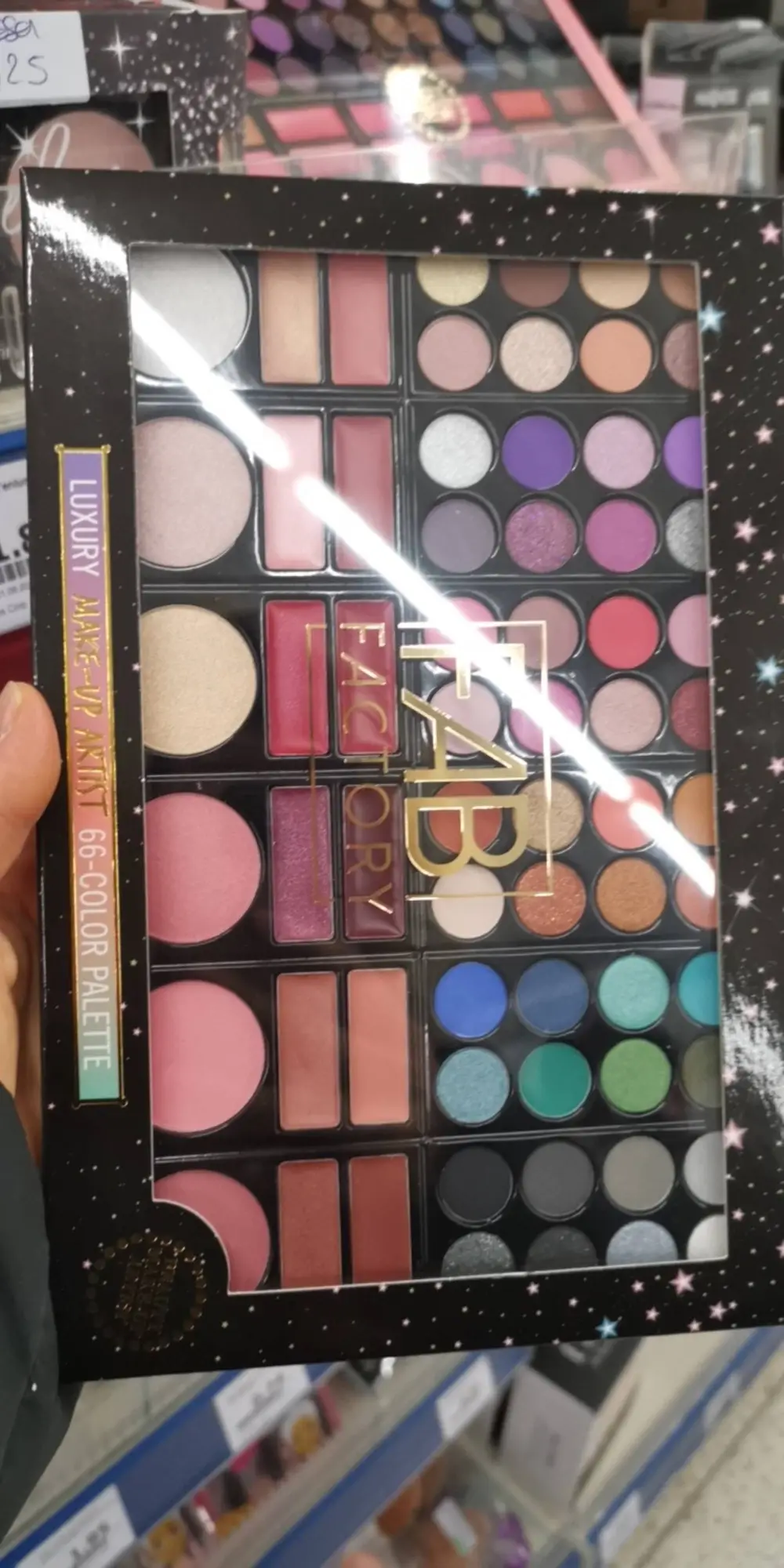 FAB FACTORY - Luxury make-up artist - 66-Color palette