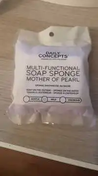 DAILY CONCEPTS - Multi-functional soap sponge mother of pearl