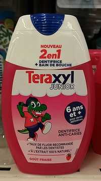 TERAXYL - Junior - 2en1 Dentifrice + bain de bouche 6 ans et+