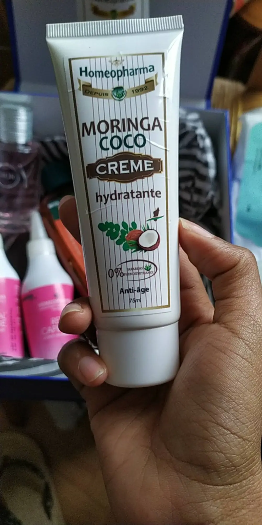 HOMÉOPHARMA - Moringa coco - Crème hydratante