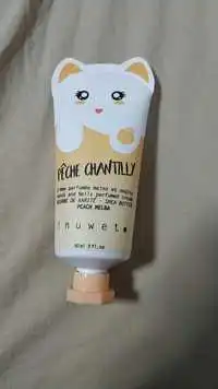 INUWET - Pêche chantilly - Crème parfumée mains et ongles