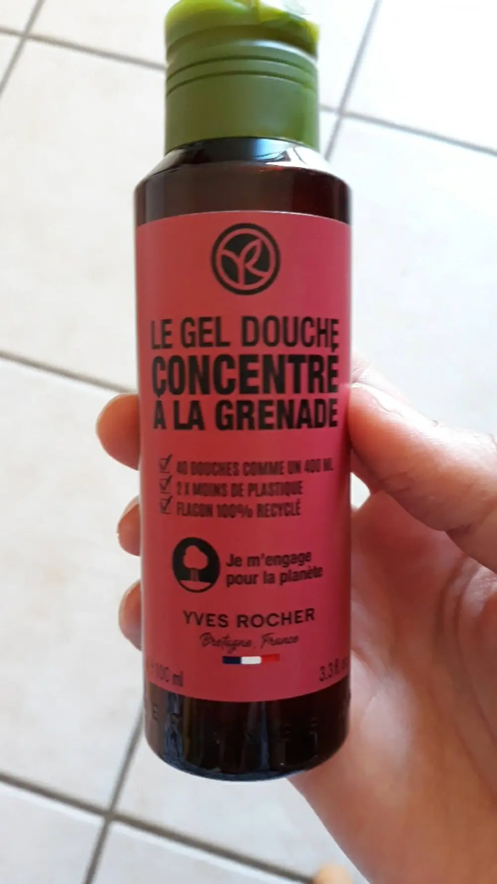 YVES ROCHER - Gel douche concentré à la grenade