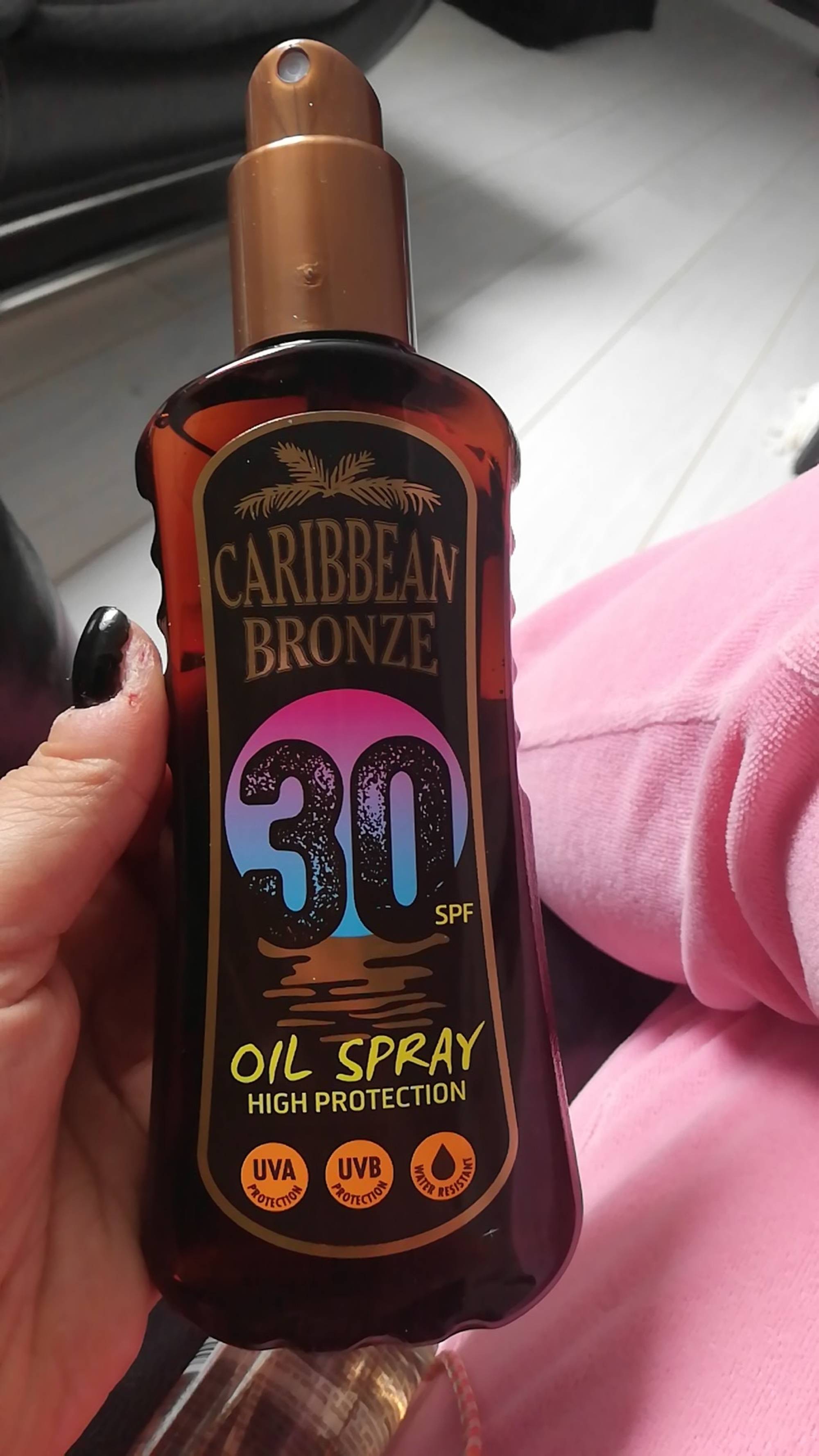 CARIBBEAN BRONZE - Oil spray high protection 30 SPF