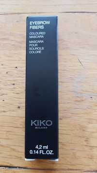 KIKO - Eyebrow fibers - Mascara pour sourcils coloré