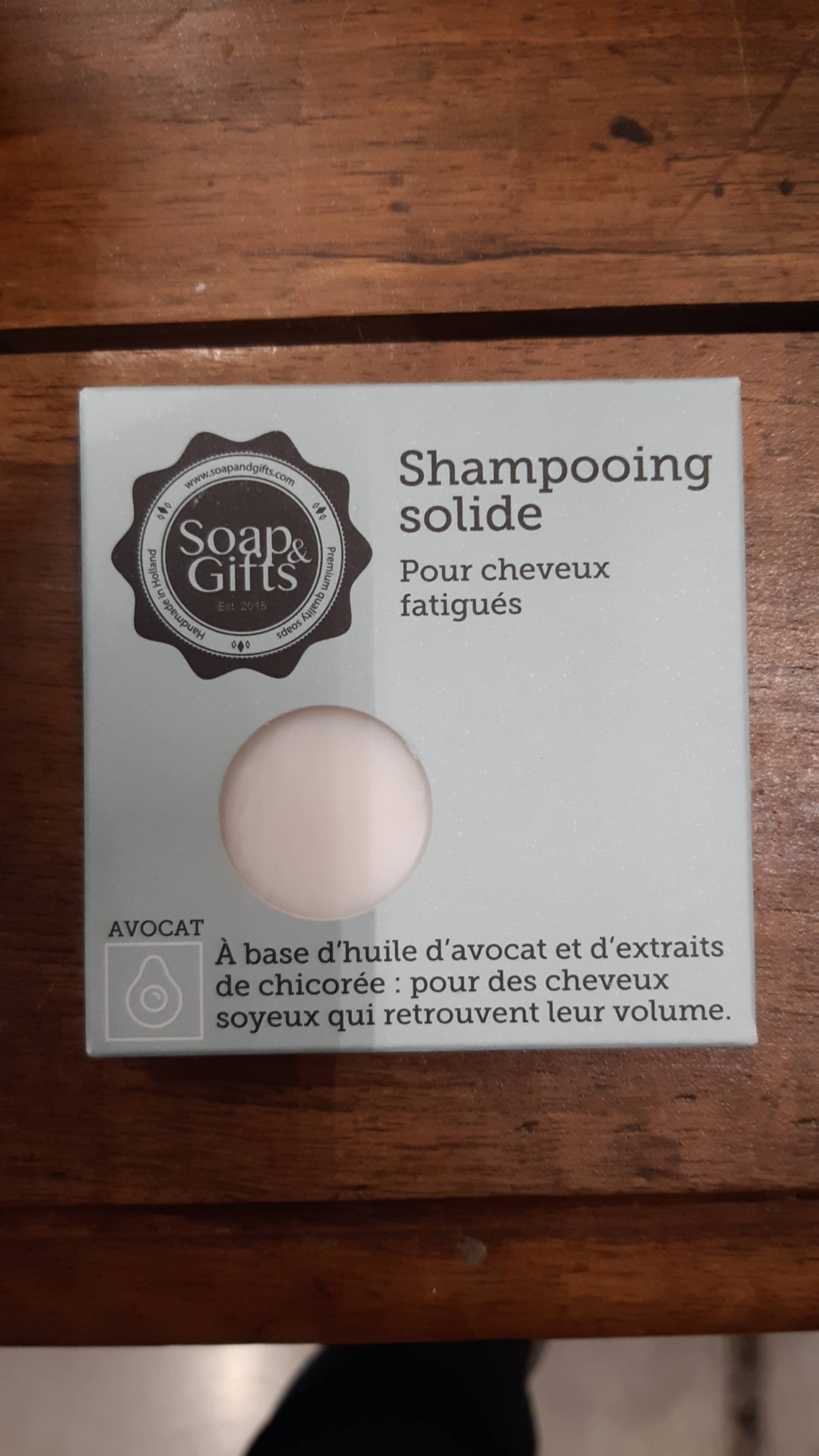 SOAP & GIFTS - Avocat - Shampooing solide