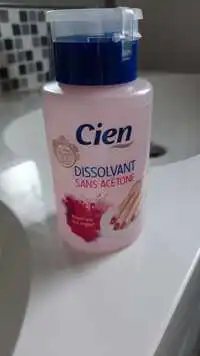 CIEN - Dissolvant sans acétone