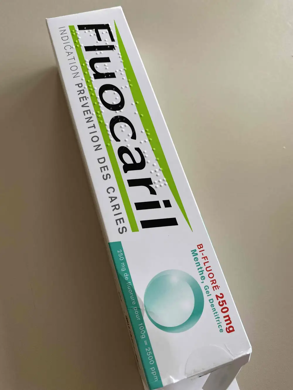 FLUOCARIL - Bi-fluoré menthe - Gel dentifrice menthe