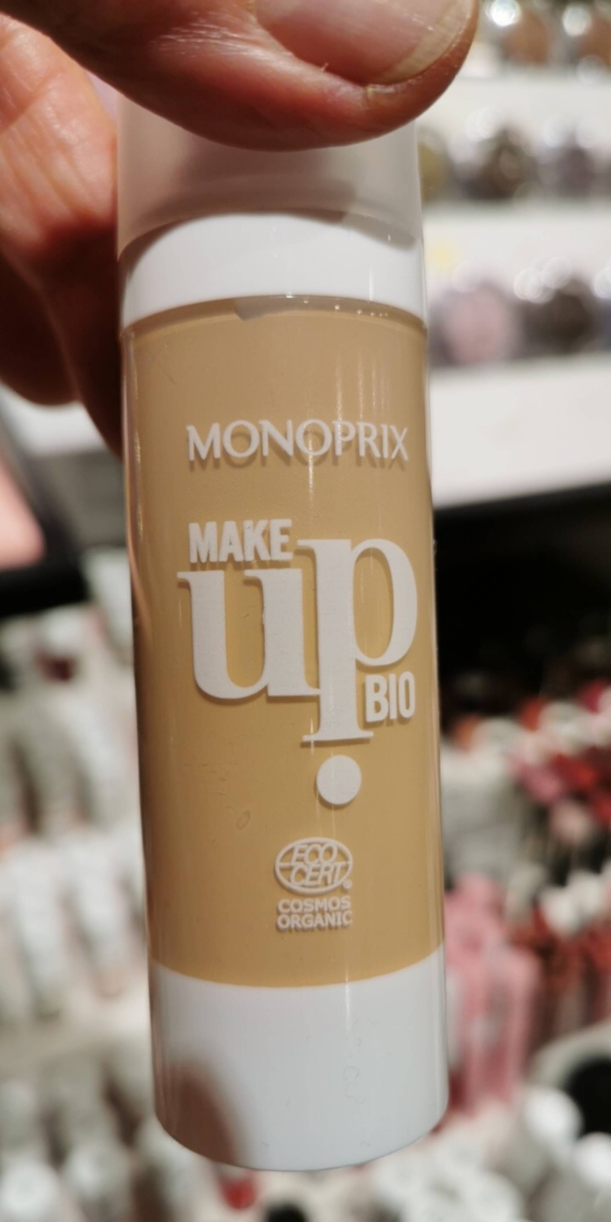 MONOPRIX - Make up bio - Fond de teint liquide 03 beige rosé