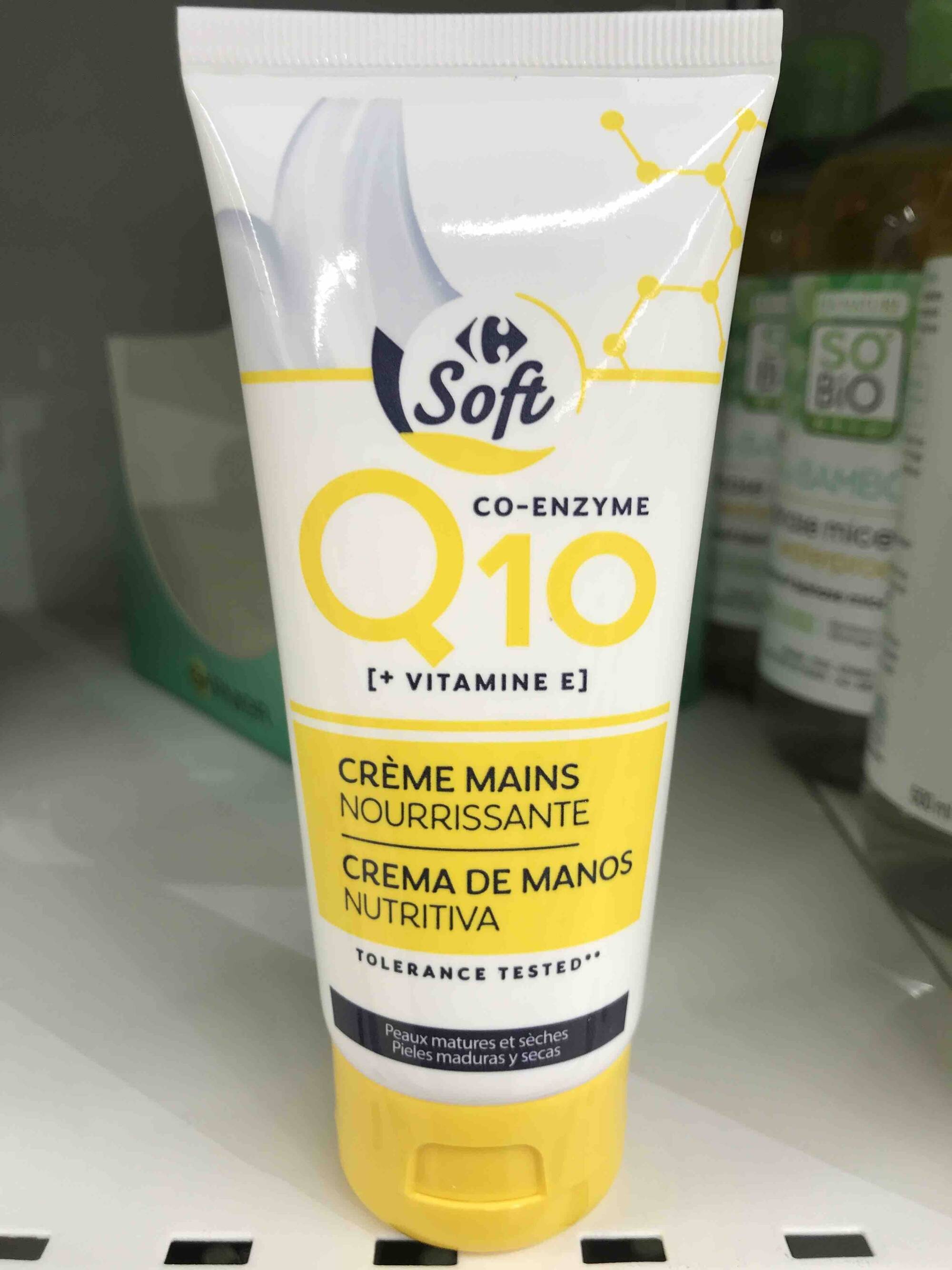CARREFOUR - Soft - Q10 Crème mains nourrissante