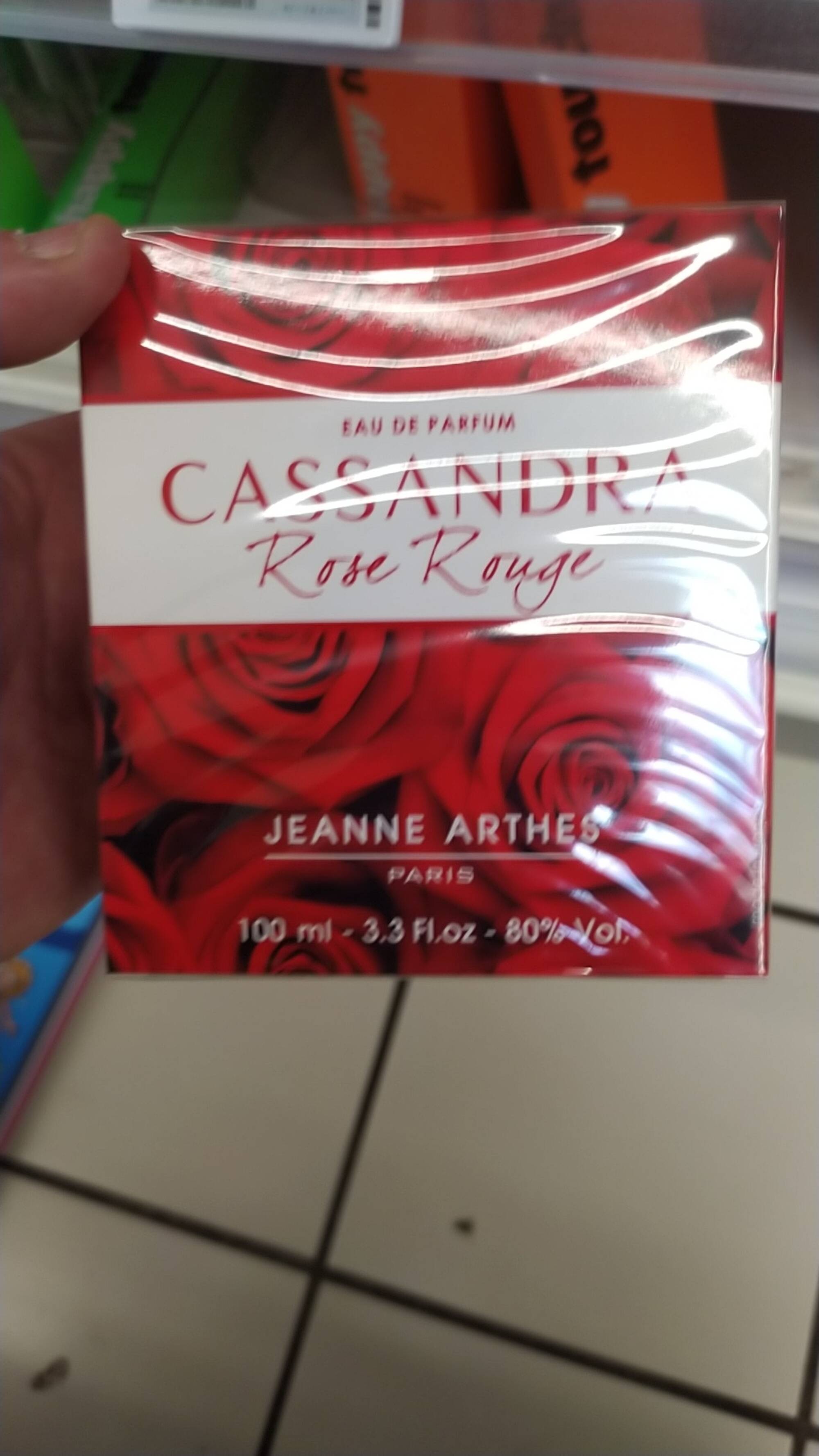 JEANNE ARTHES - Cassandra rose rouge - Eau de parfum