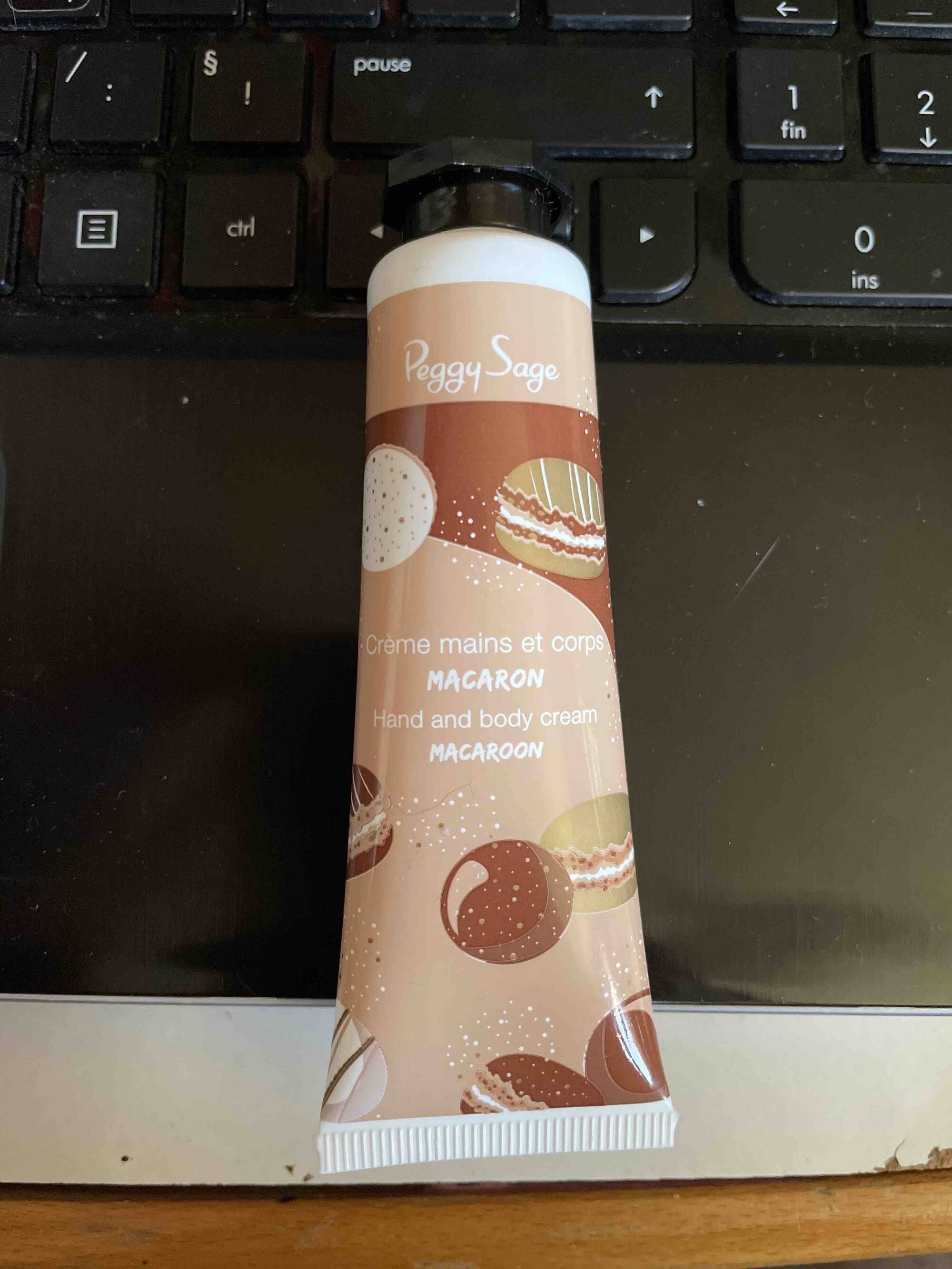 PEGGY SAGE - Macaron - Crème mains et corps