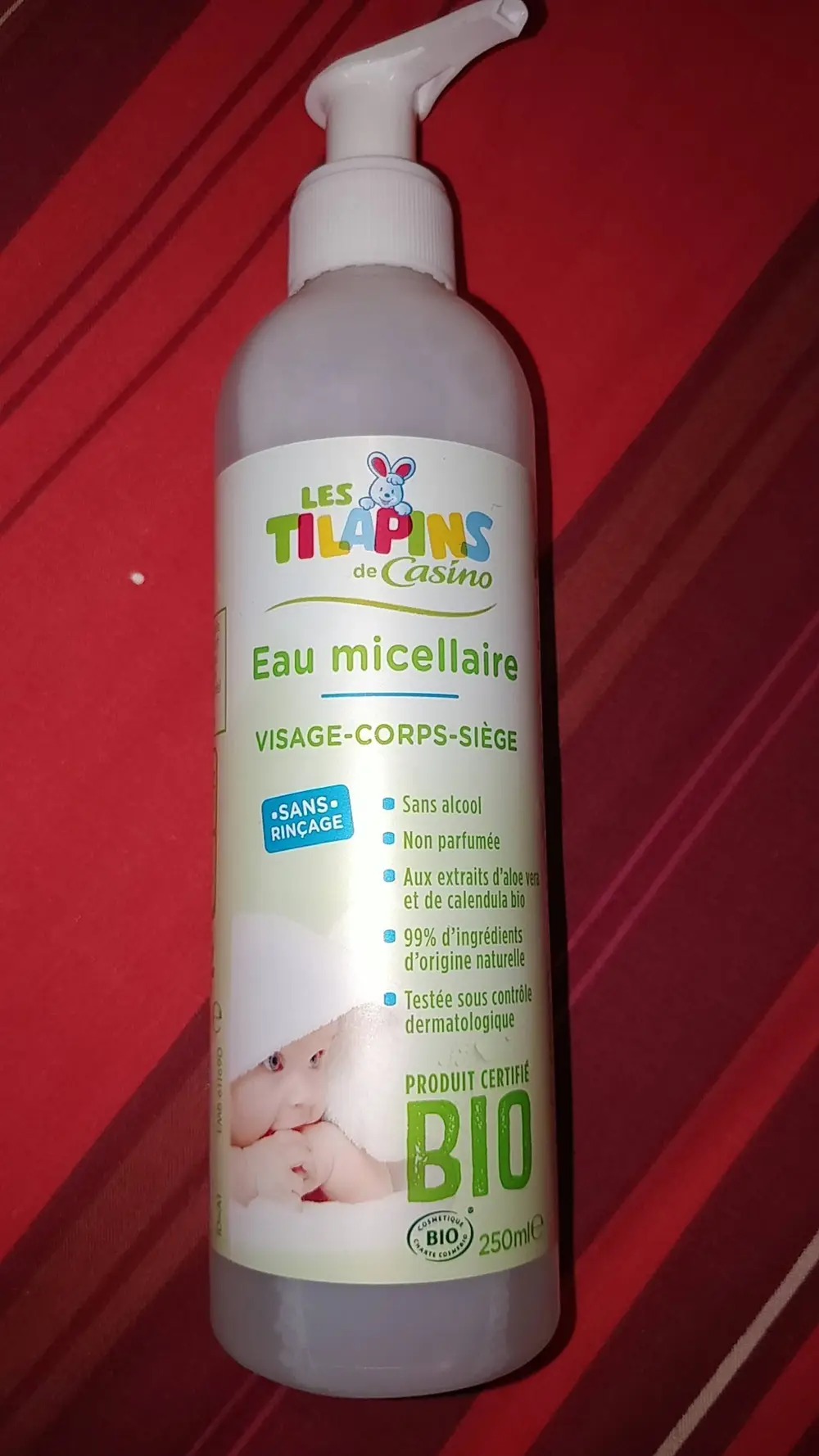 LES TILAPINS DE CASINO - Eau micellaire bébé bio