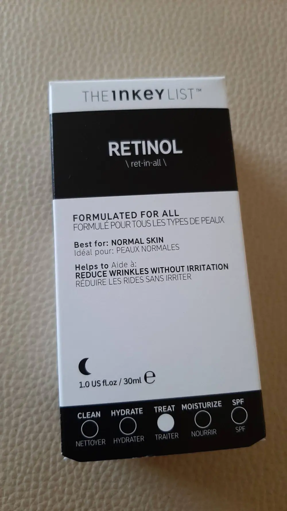 THE INKEY LIST - Retinol - Réduire les rides sans irriter