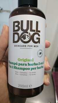 BULL DOG - Skincare for men - 2 en 1 shampoo per barba