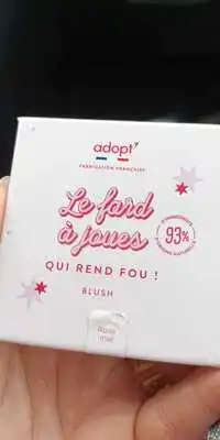 ADOPT' - Le fard à joues qui rend fou - Blush Rose mat