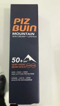 PIZ BUIN - Mountain - Sun cream + lipstick SPF 50+
