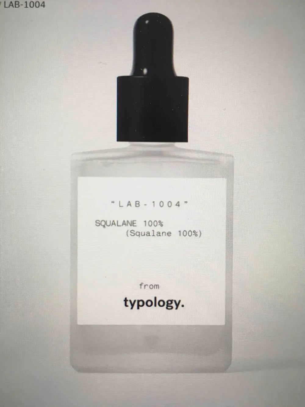 TYPOLOGY - Lab-1004 - Sérum visage 