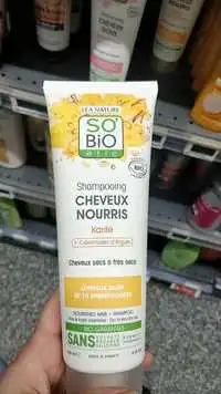 SO'BIO ÉTIC - Karité - Shampooing cheveux nourris 