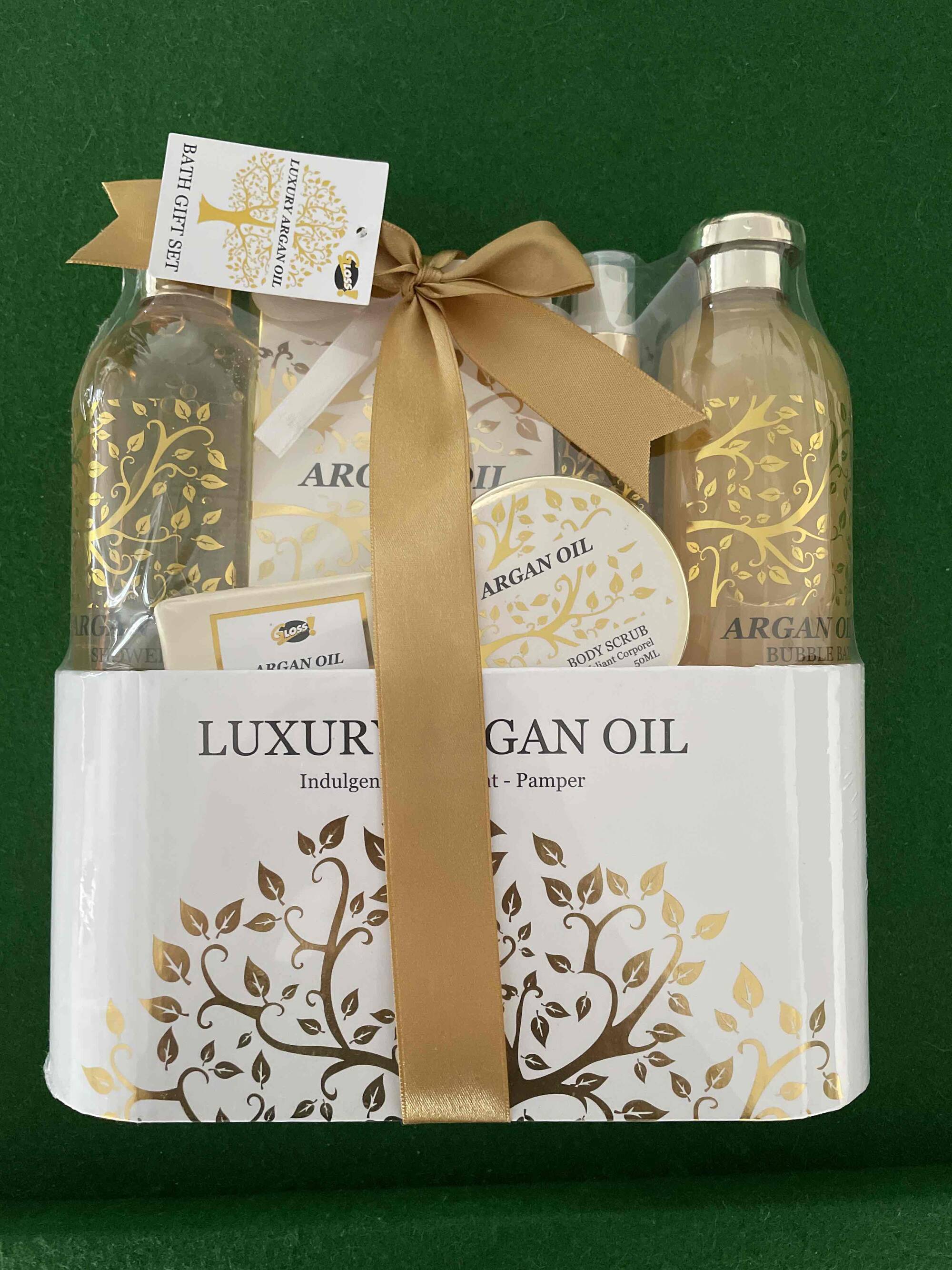 GLOSS - Luxury argan oil - Bath gift set