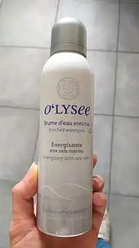 ÉLYSÉE COSMÉTIQUES - O'Lysee - Brume d'eau enrichie énergisante