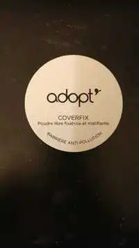 ADOPT' - Coverfix - Poudre libre fixatrice et matifiante