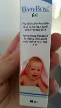 BABYBENE - Gel pour l'élimination des croûtes de lait du nourrisson