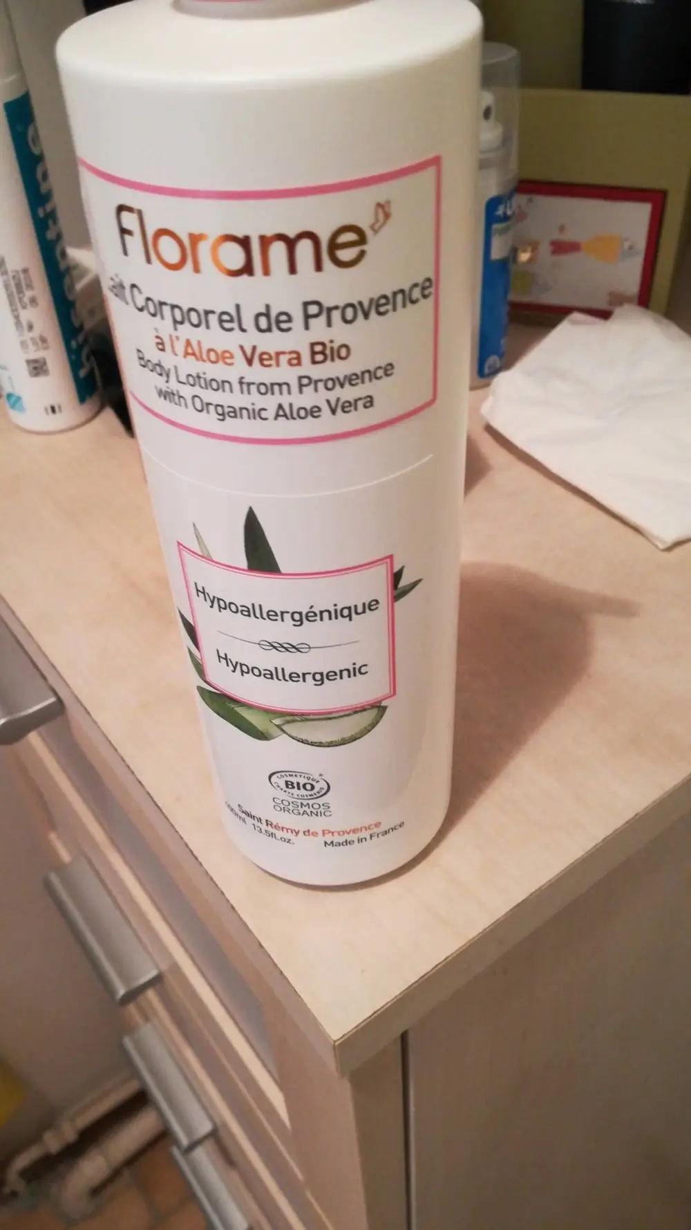 FLORAME - Lait corporel de Provence à l'aloe vera bio