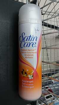 GILLETTE - Satin care - Gel à raser femme à l'abricot gourmande
