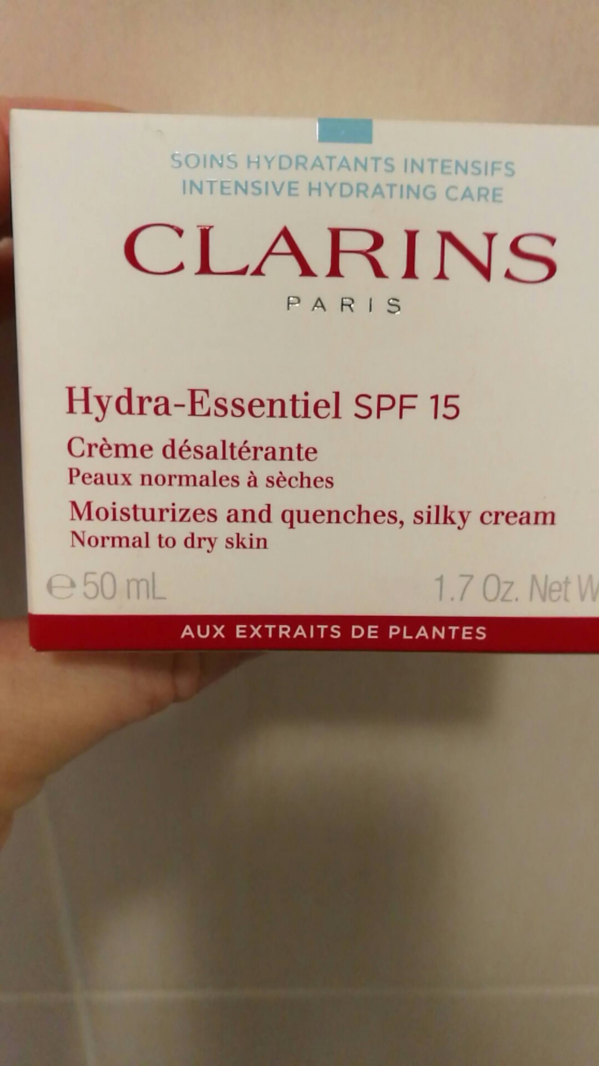 CLARINS - Hydra-essentiel spf 15 crème désaltérante