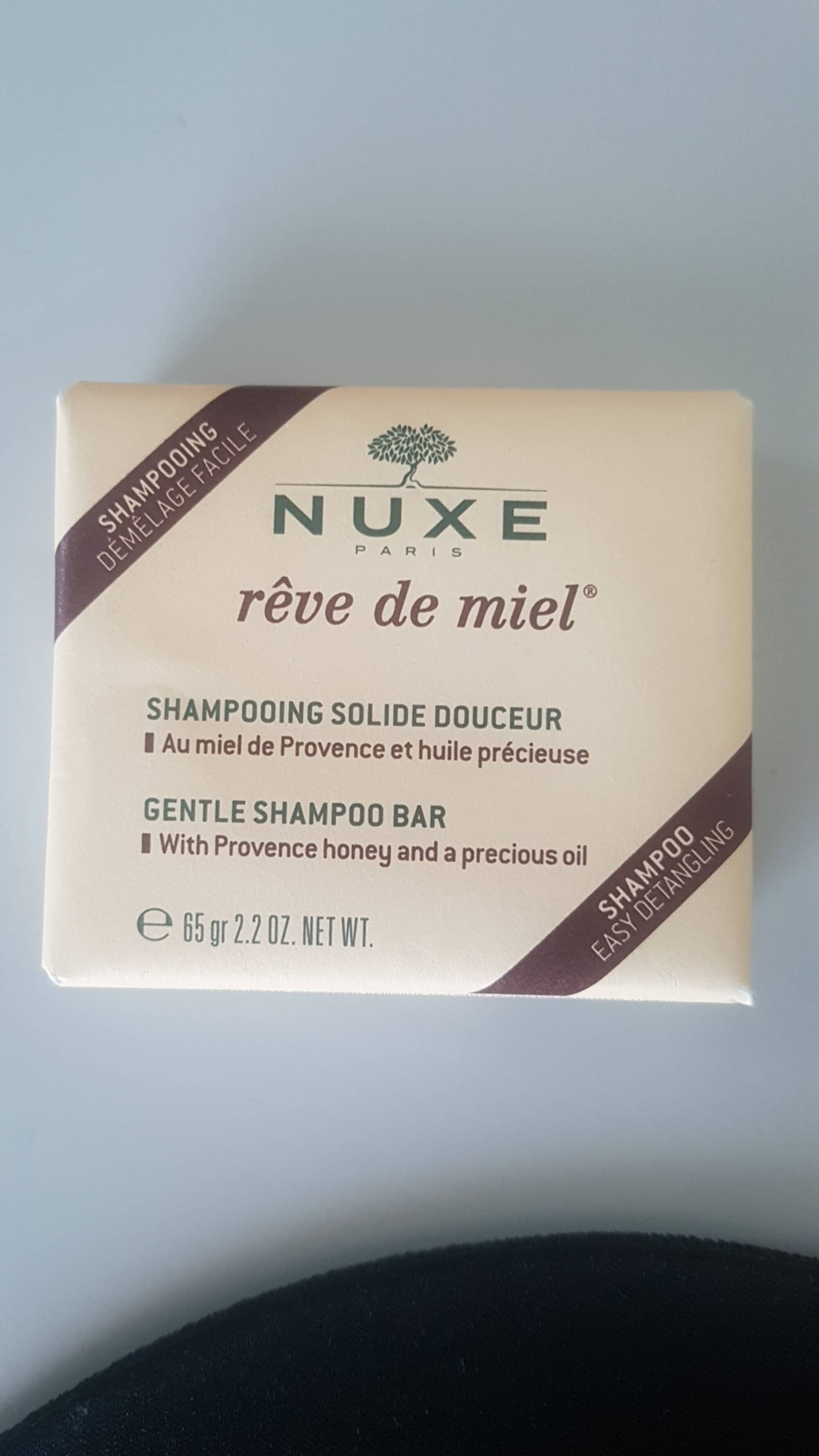 NUXE PARIS - Rêve de miel - Shampooing solide douceur 