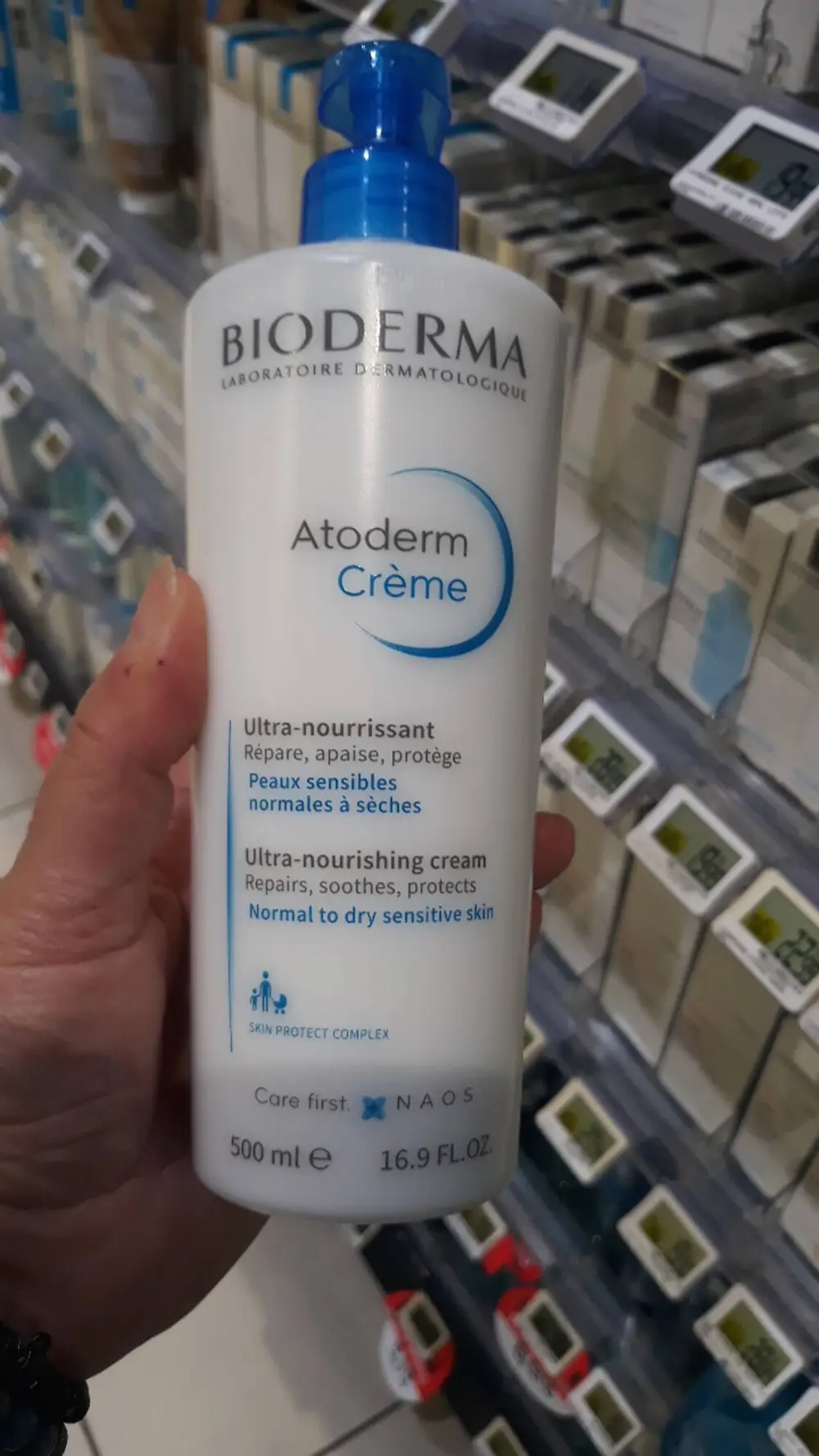 BIODERMA - Atoderm crème ultra nourrissante 