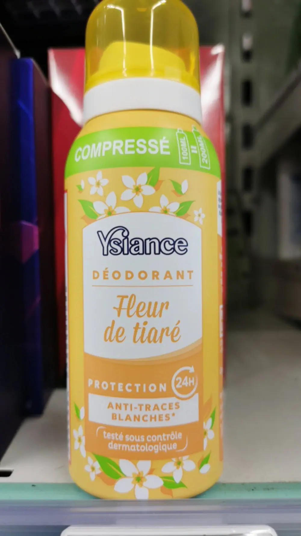 YSIANCE - Déodorant fleur de tiaré 24h