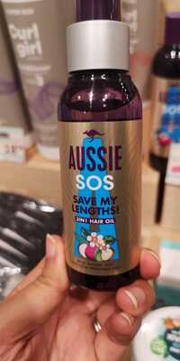 AUSSIE - SOS Save my Lenghts - 3 in 1 hair oil