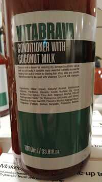 VITABRAVA - Conditioner with coconut milk